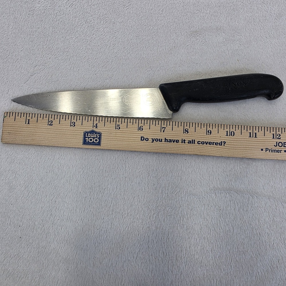 Victorinox Forschner Chef Knife Fibrox Handle 7.5" Serrated Blade Swiss Made